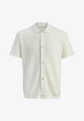Jack & Jones Knitted Knitted - Shirt - cloud dancer