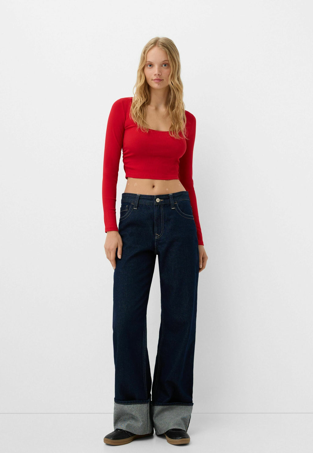 Bershka 2 PACK SCOOP NECK
