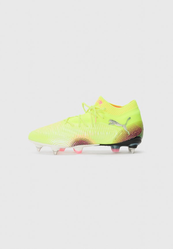 Puma FUTURE 8 ULTIMATE MXSG - Soft-ground football boots - yellow alert/black/sun struck