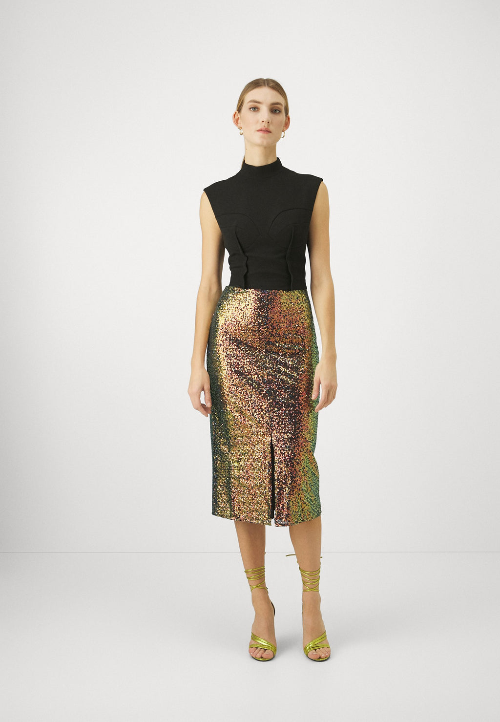 SEQUIN EVENING SKIRT Media 2