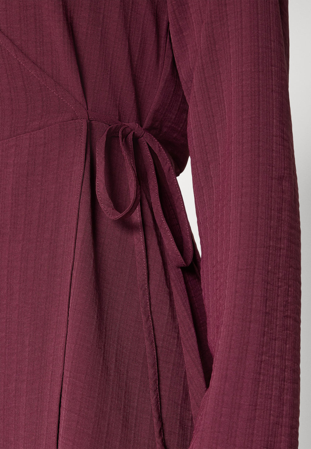 VILA VILOVIE NEW WRAP MIDI DRESS