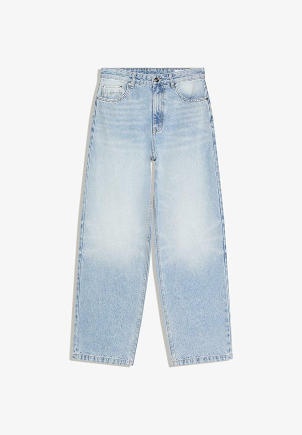 Bershka SUPER - Baggy Jeans - light blue