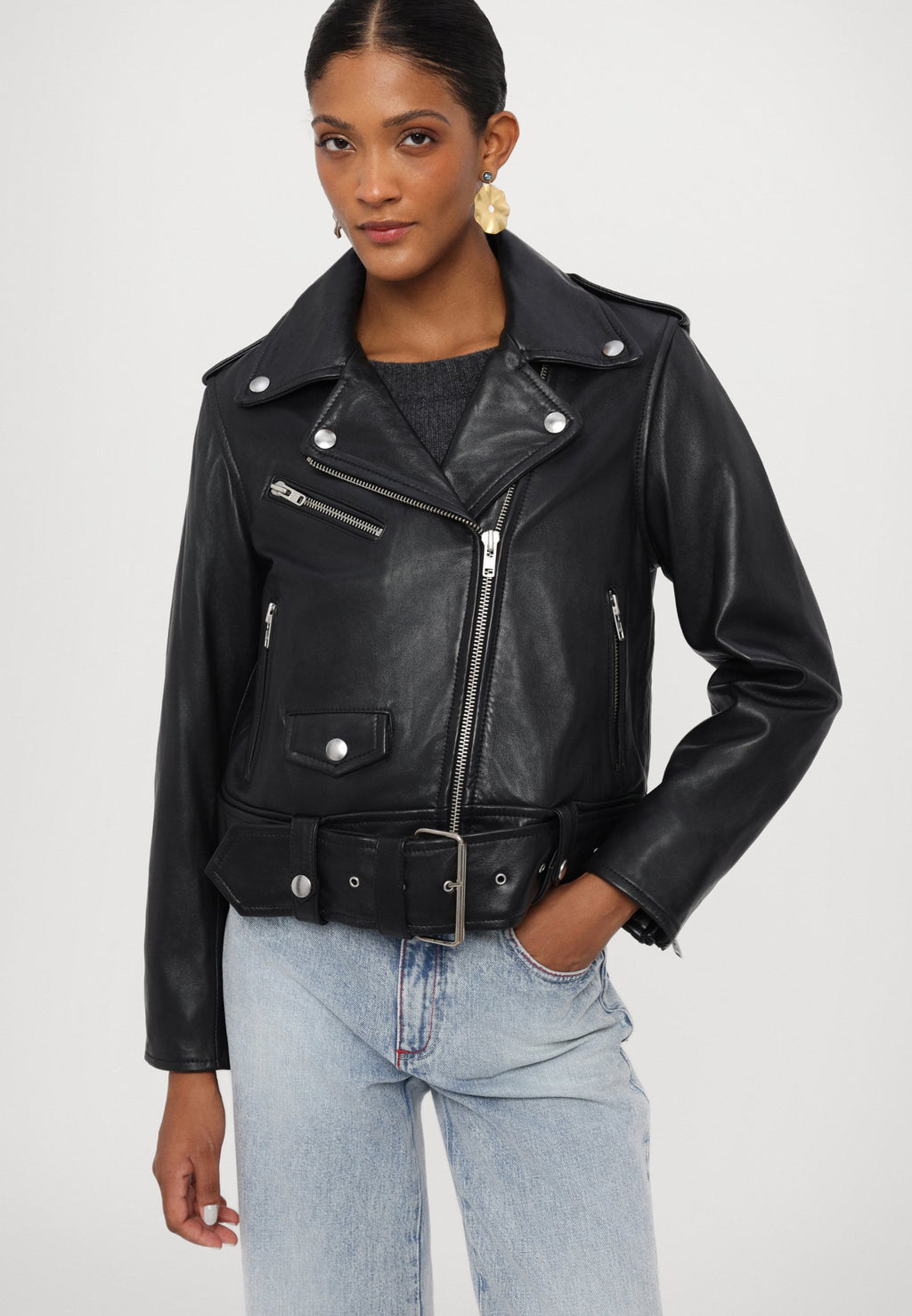STAND STUDIO ICON BIKER JACKET