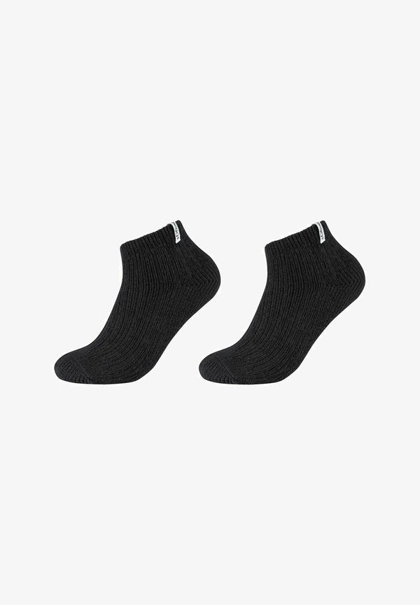 s.Oliver COSY 3PACK SNEAKER - Socks - black