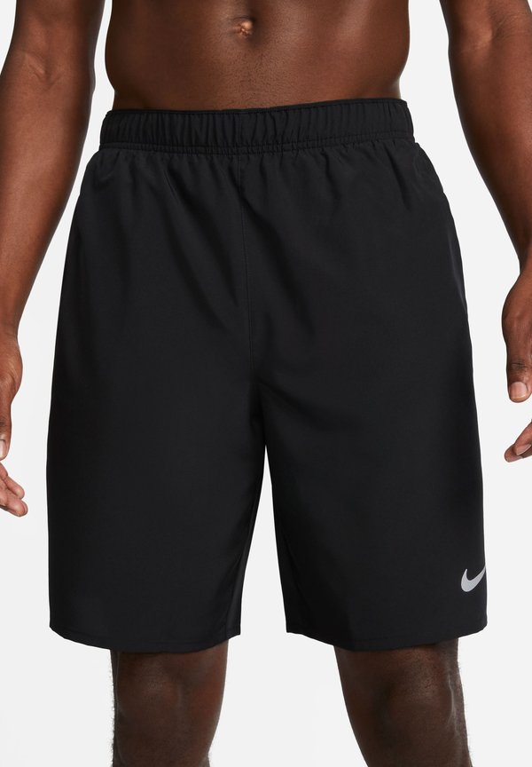 Nike Performance CHALLENGER SHORT - Sports shorts - black black black reflective silv