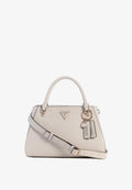 Guess NOELLE LUXURY SATCHEL - Handbag - bone