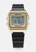 adidas Originals DIGITAL TWO - Digital watch - gold-coloured / black