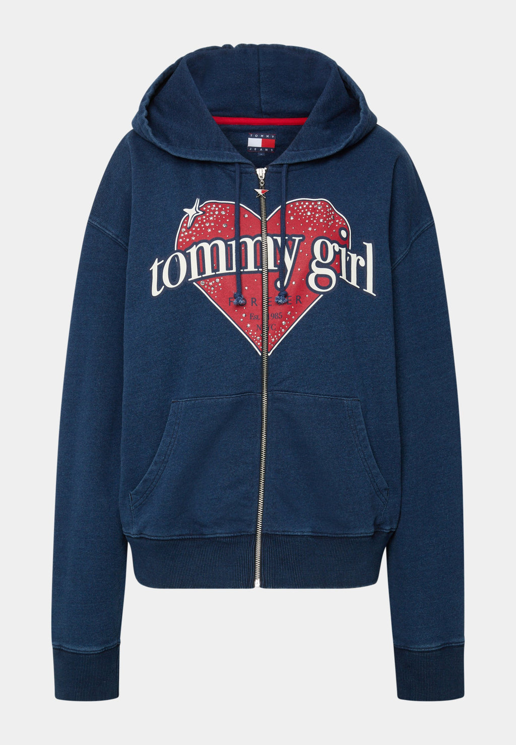 Tommy Jeans TOMMY GIRL FULL ZIP HOODIE