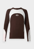 YOURTURN REGULAR FIT GRAPHIC & MESH COMBO LONG SLEEVED