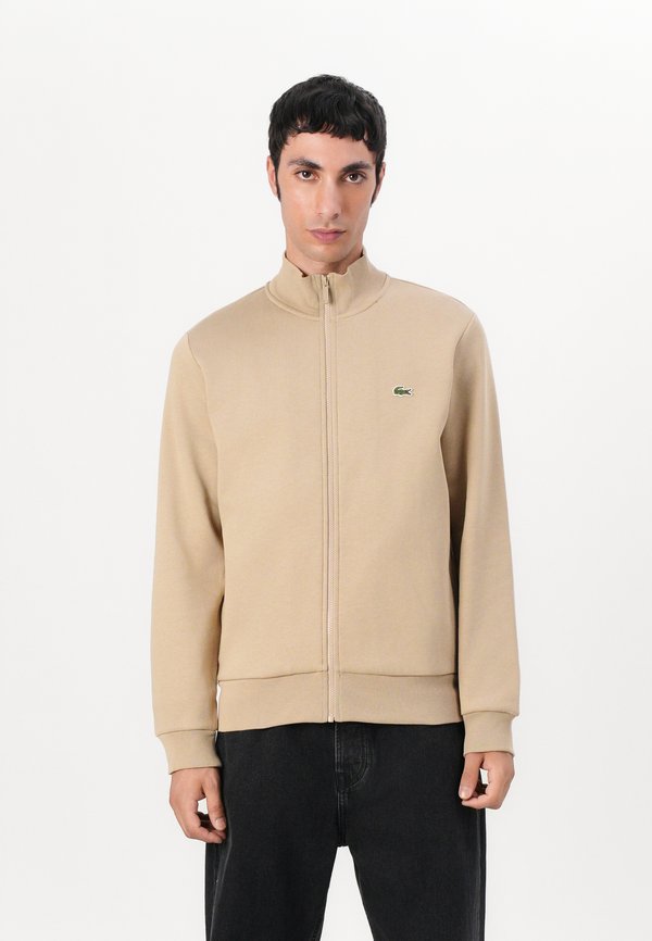 Lacoste UNISEX - Zip-up sweatshirt - beige