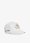 Tommy Hilfiger HERITAGE LOGO PATCH EMBROIDERY BASEBALL CAP - Cap - off-white
