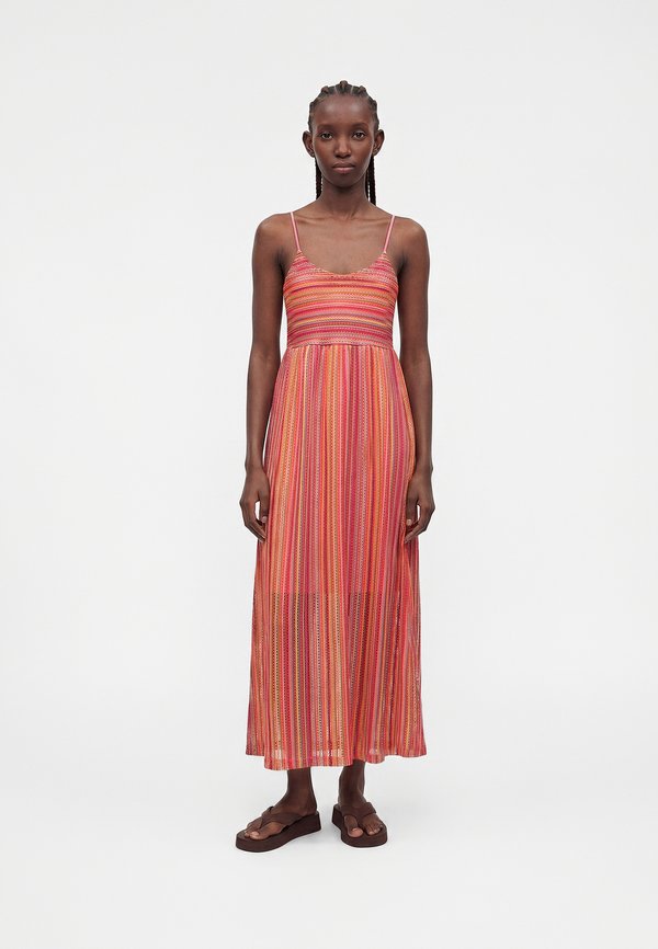 ONLY ONLSANDY Long - Day dress - raspberry/mock orange