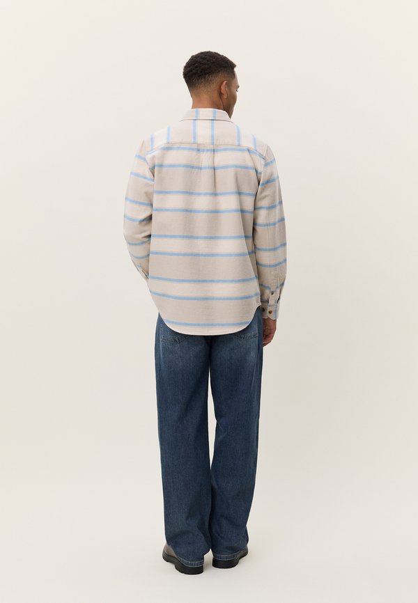 Les Deux JEREMY STRIPE FLANNEL SHIRT