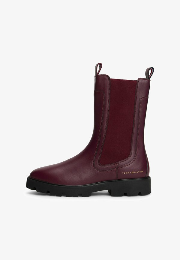 Tommy Hilfiger MID CHELSEA - Classic ankle boots - rosewood brown