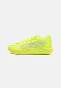 Puma STEWIE 4 FLAWLESS - Basketball shoes - lime squeeze/lime sheen