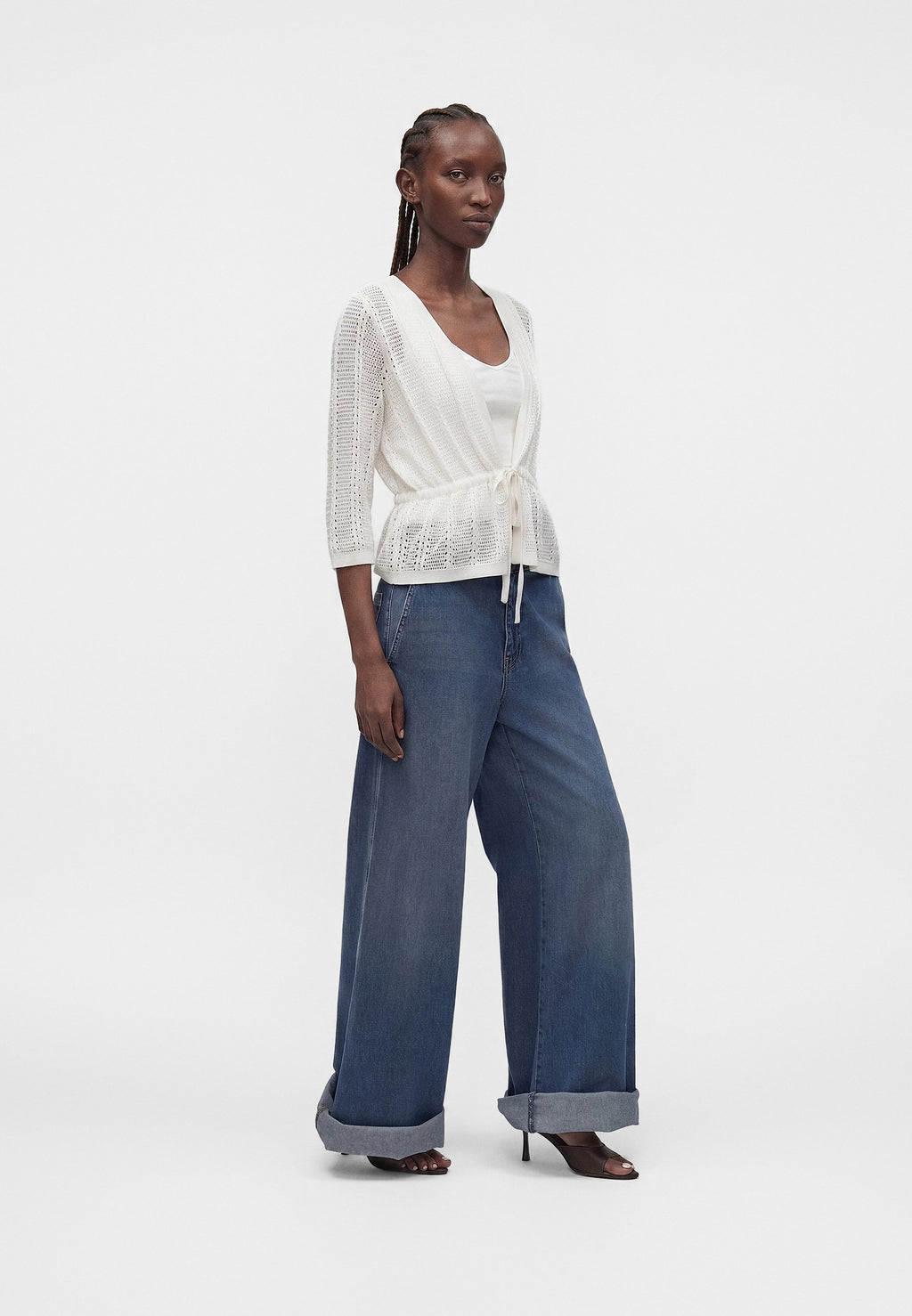 Vero Moda VMLUX LIGHT V NECK STRING CARDIGAN