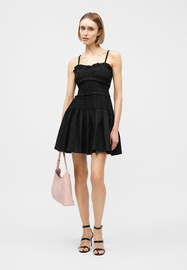 MICHAEL Michael Kors SMOCKED MINI DRESS
