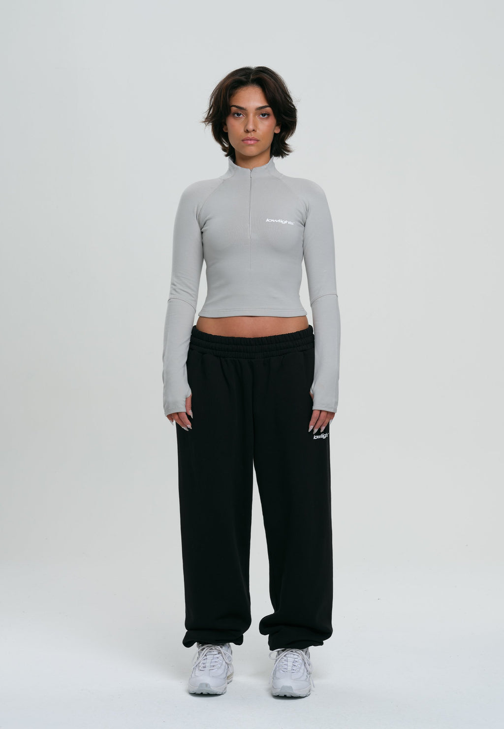 LOW LIGHTS STUDIOS® BASIC HALF ZIP LONG SLEEVE
