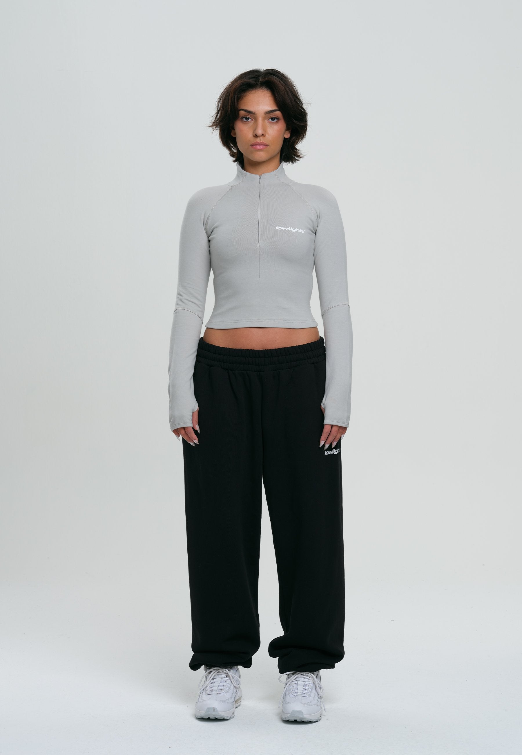 LOW LIGHTS STUDIOS® BASIC HALF ZIP LONG SLEEVE