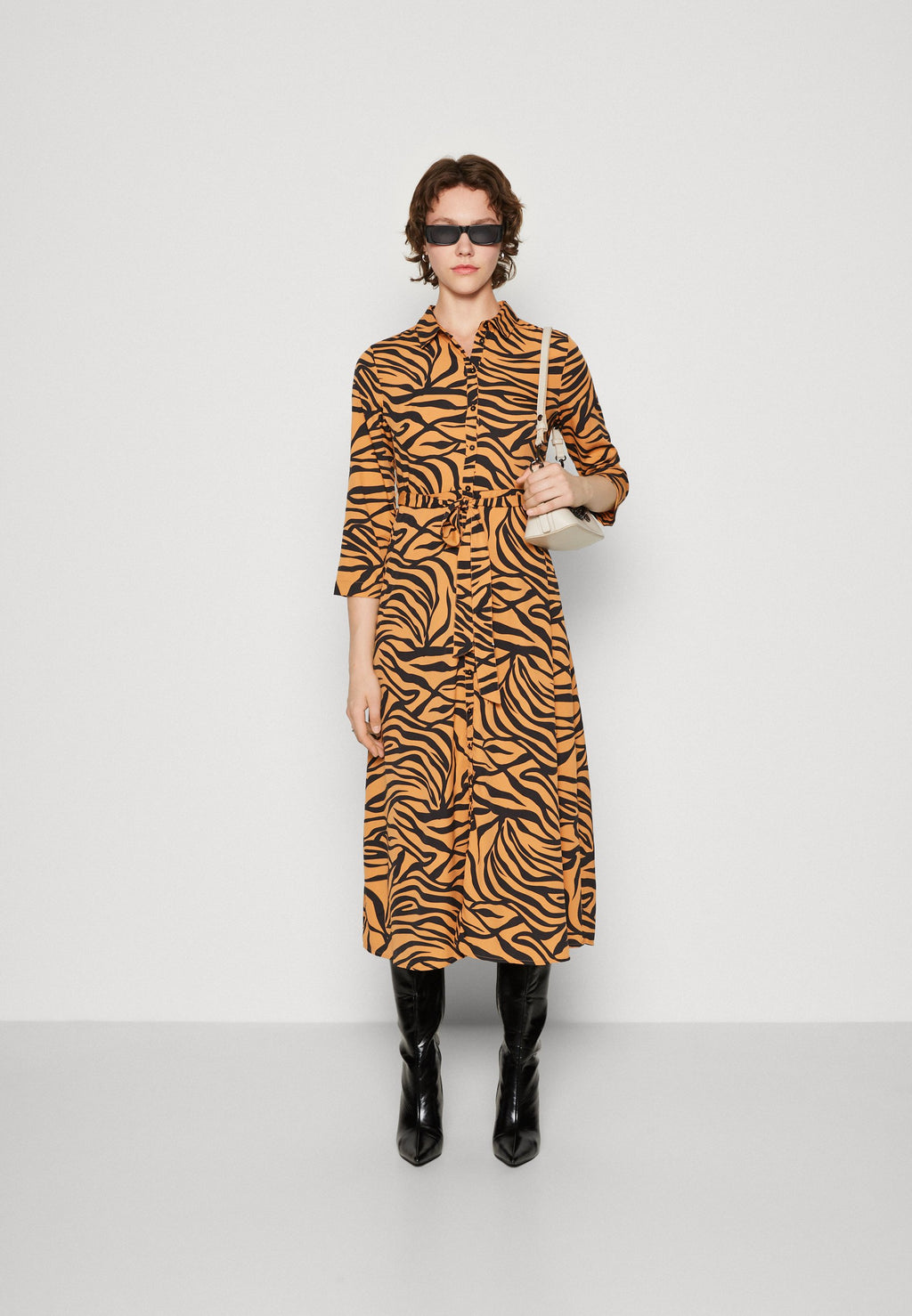 Pieces PCNADINE MIDI SHIRT DRESS