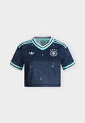 adidas Performance DEUTSCHLAND DFB 26 AWAY REPLICA CROPPED - Football jersey - collegiate navy
