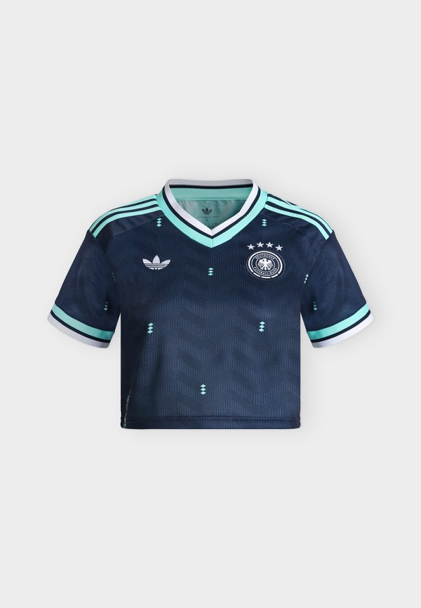 adidas Performance DEUTSCHLAND DFB 26 AWAY REPLICA CROPPED - Football jersey - collegiate navy
