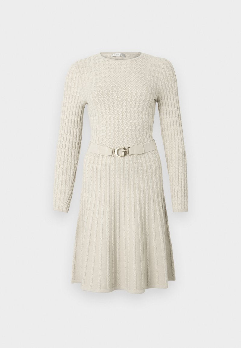 CABLE BELTED HANA DRESS Media 1