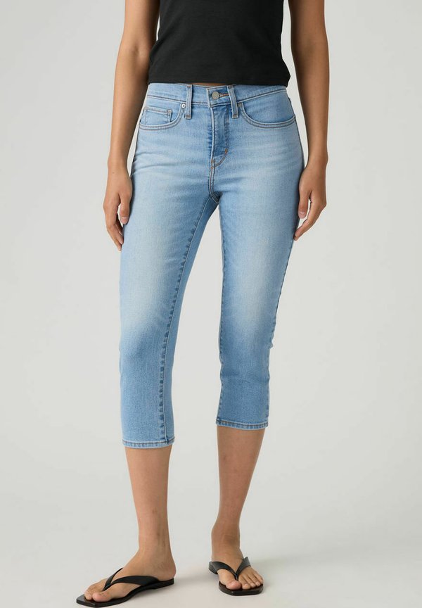 Levi's® 311® SHAPING SKINNY CAPRI - Denim shorts - lapis level