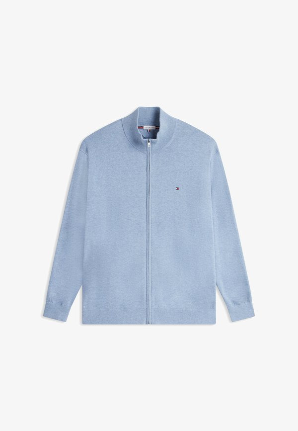 Tommy Hilfiger ESSENTIAL ZIP  - Cardigan - brisk blue heather