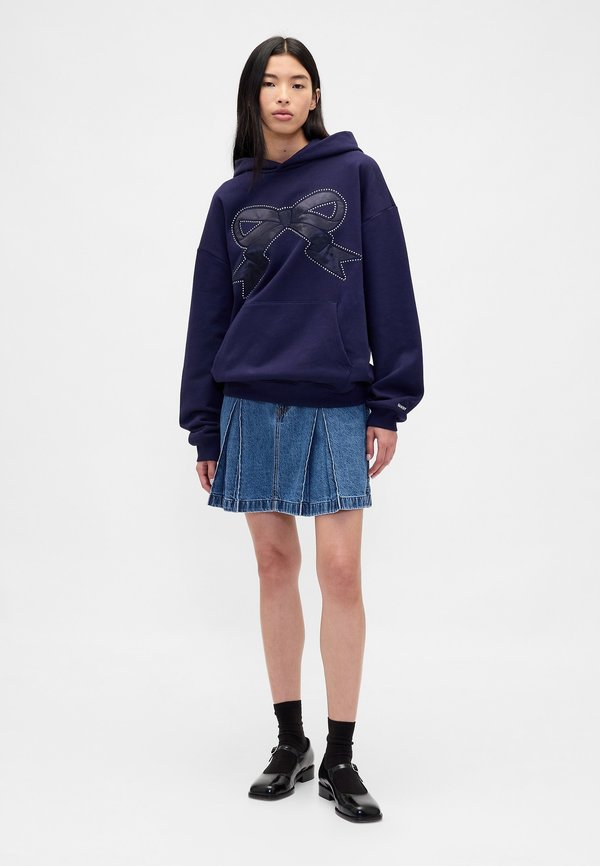 GAP GAP SANDY LIANG PLEATED DENIM MINI SKIRT