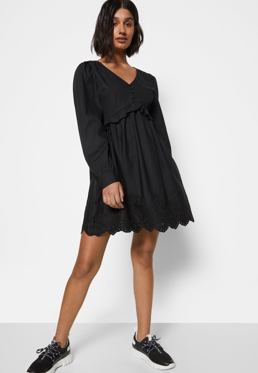NA-KD PUFF SLEEVE DRESS