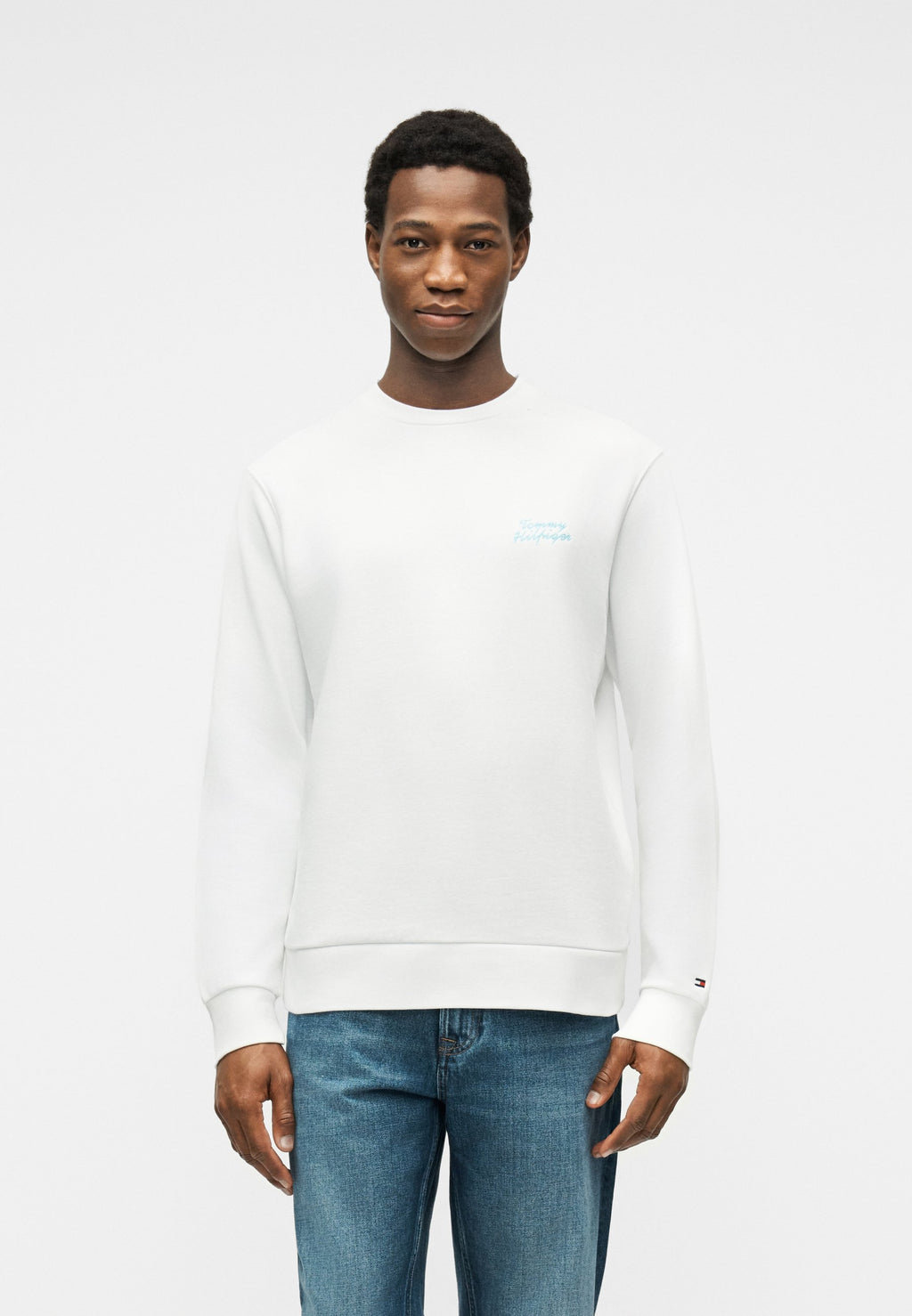 PALM PHOTO PRINT TERRY SWEATSHIRT Media 3