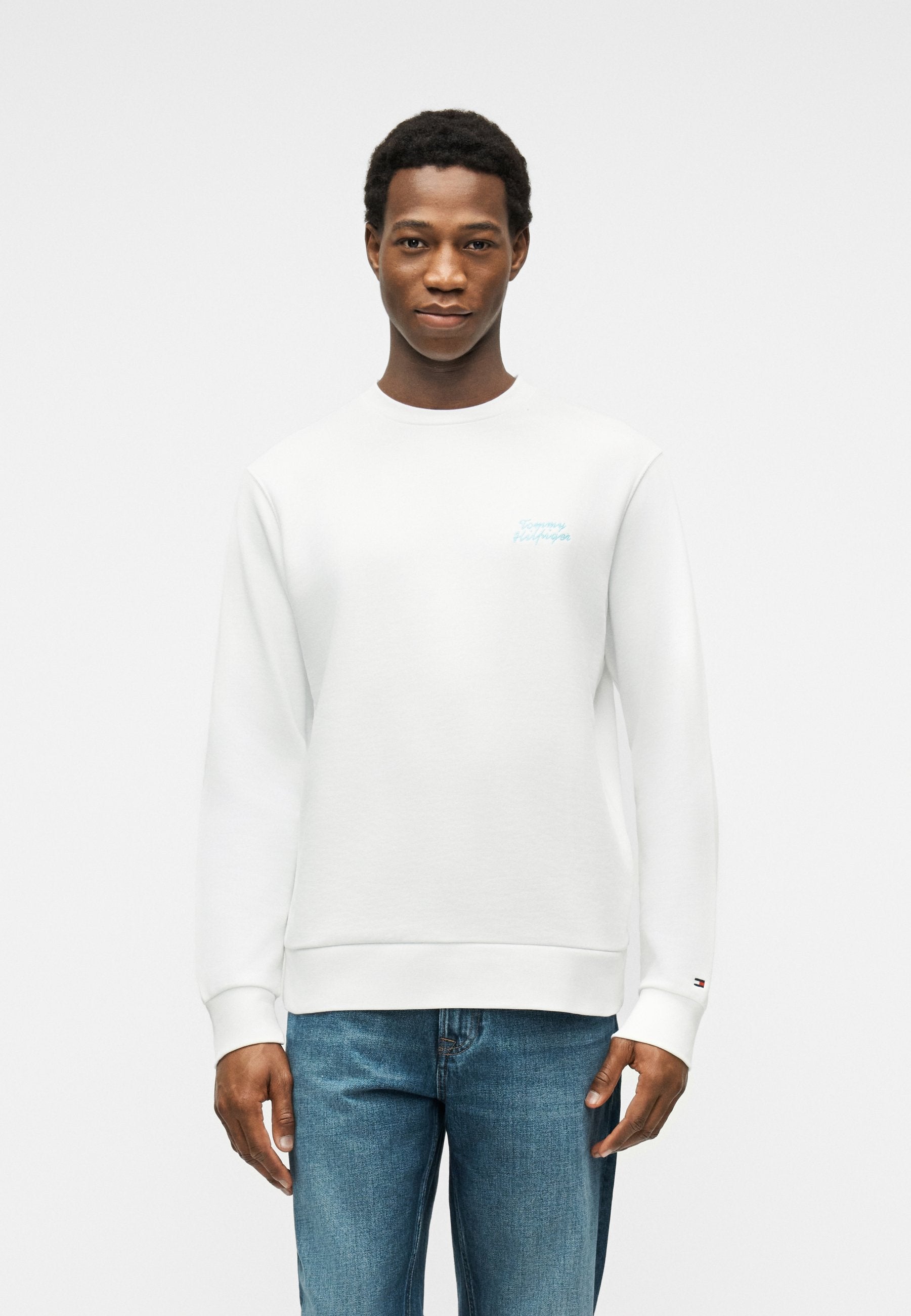 PALM PHOTO PRINT TERRY SWEATSHIRT Media 3