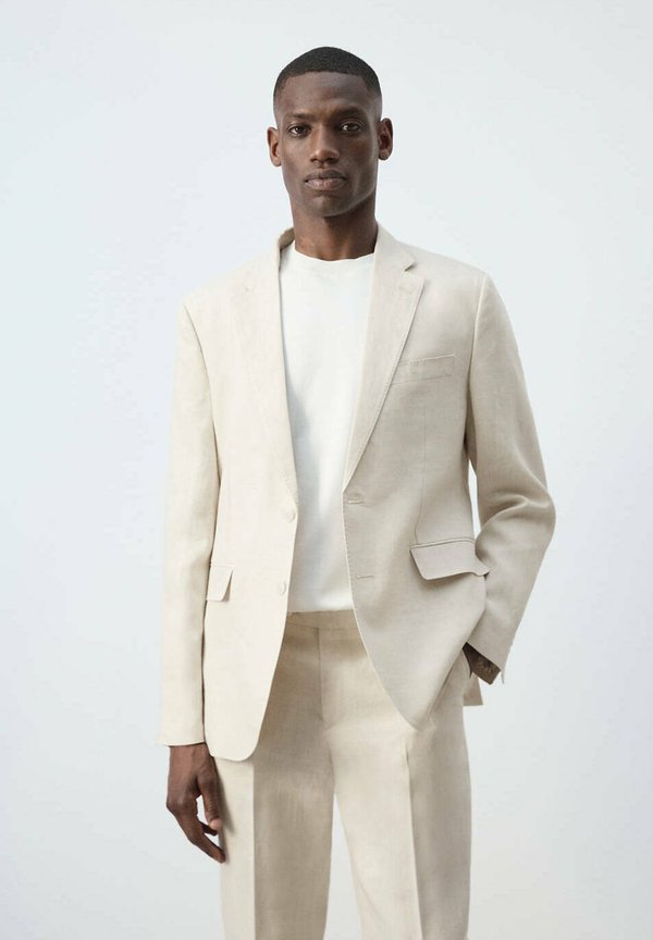 Mango ADULT - Short coat - off-white