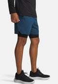 Under Armour VANISH WOVEN - 2-in-1 shorts - wham blue