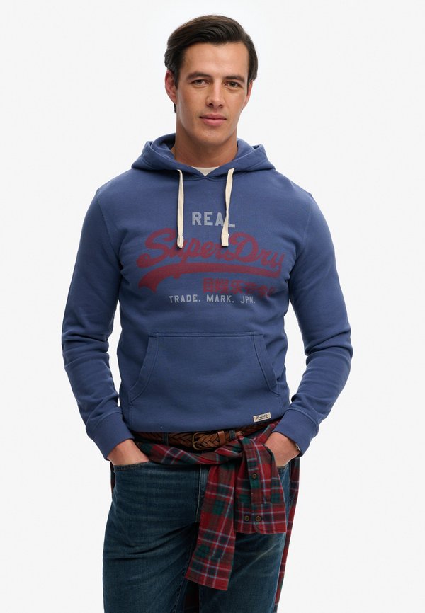 Superdry & Co SUPERDRY VINTAGE LOGO CLASSIC HOODIE.. - Hoodie - hampton blue
