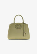Guess ISOLA 3 COMPARTMENT  - Handbag - sage