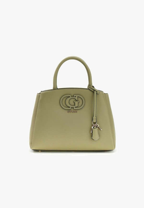 Guess ISOLA 3 COMPARTMENT  - Handbag - sage