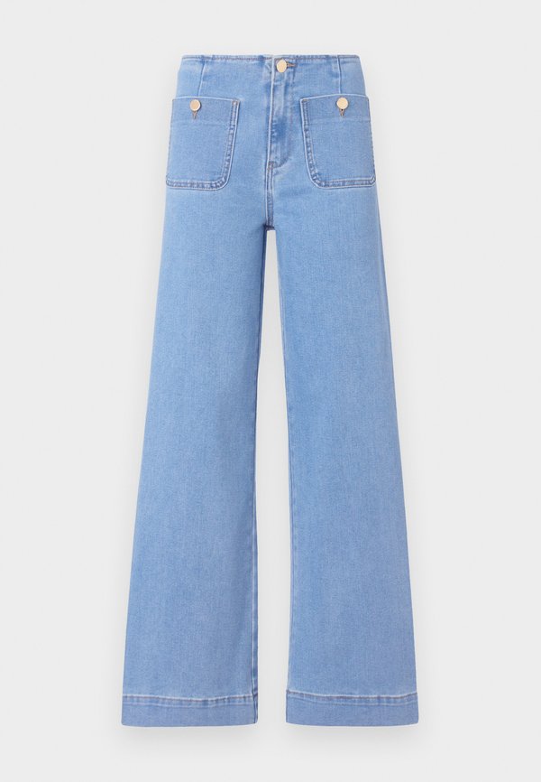 ONLY Wide-fit ONLMADELINE High waist Wide Leg Fit - Wide Leg - light blue denim