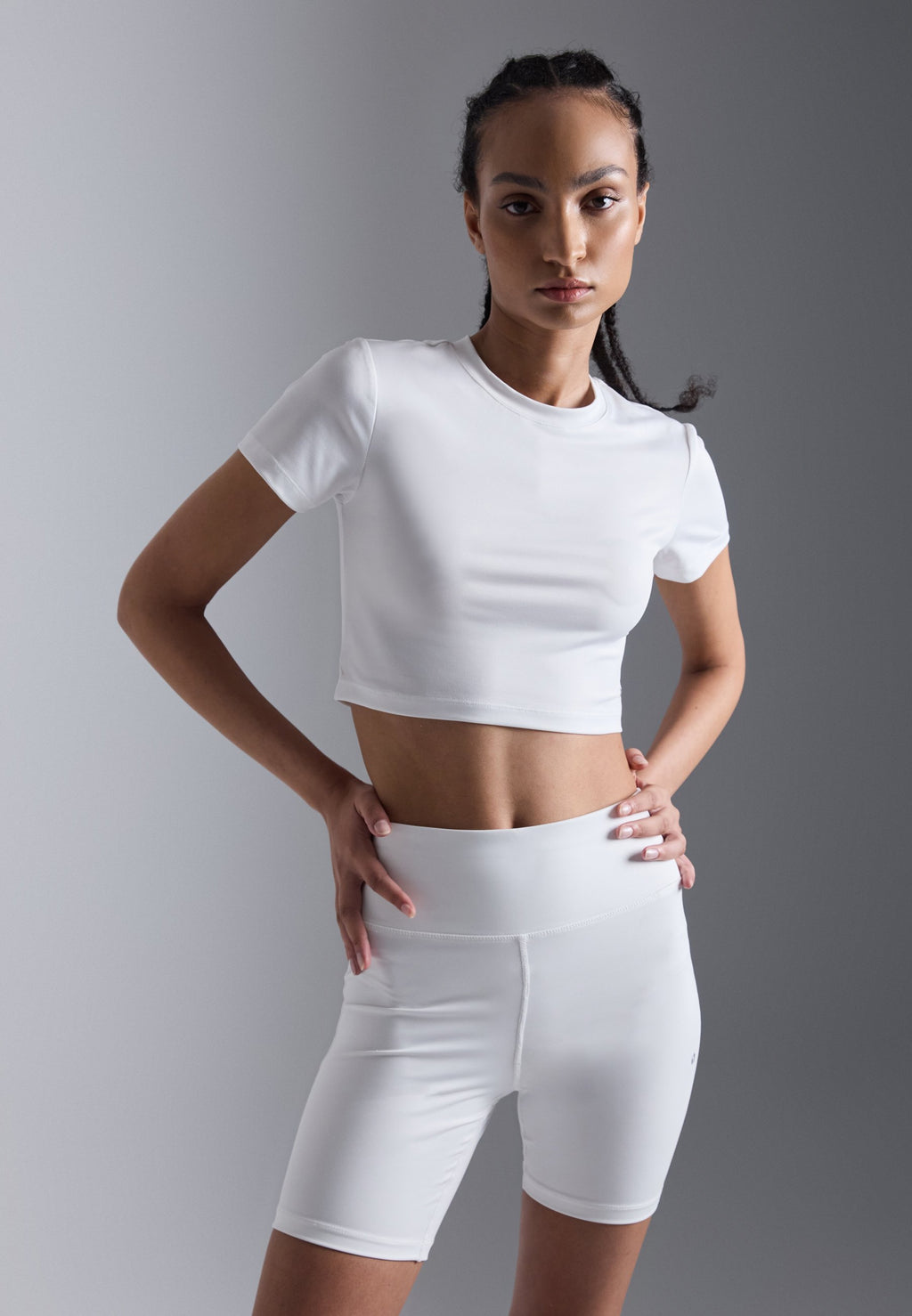 Even&Odd active ESSENTIAL CROPPED T-SHIRT