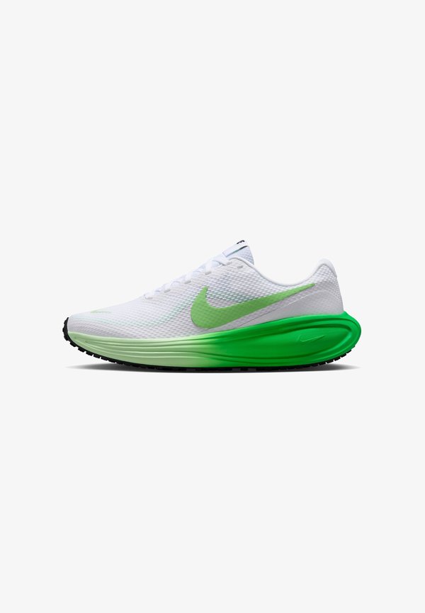 Nike Performance W NIKE REVOLUTION 8 - Road running shoes - white cucumber calm green spark illusion green