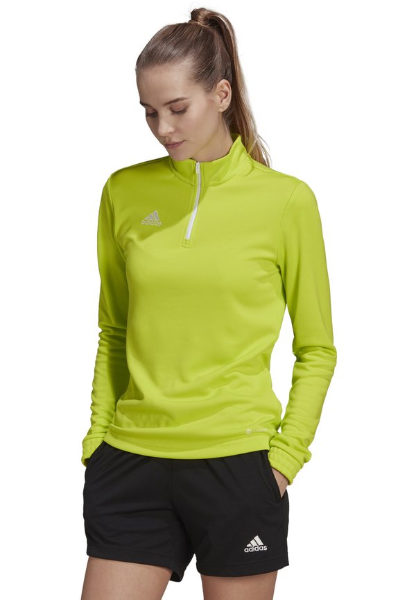 adidas Performance ENTRADA 22 TRAINING TOP W - Sweatshirt - gruenweiss