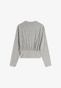 Bershka STRIPED SWEATER  - Jumper - grey