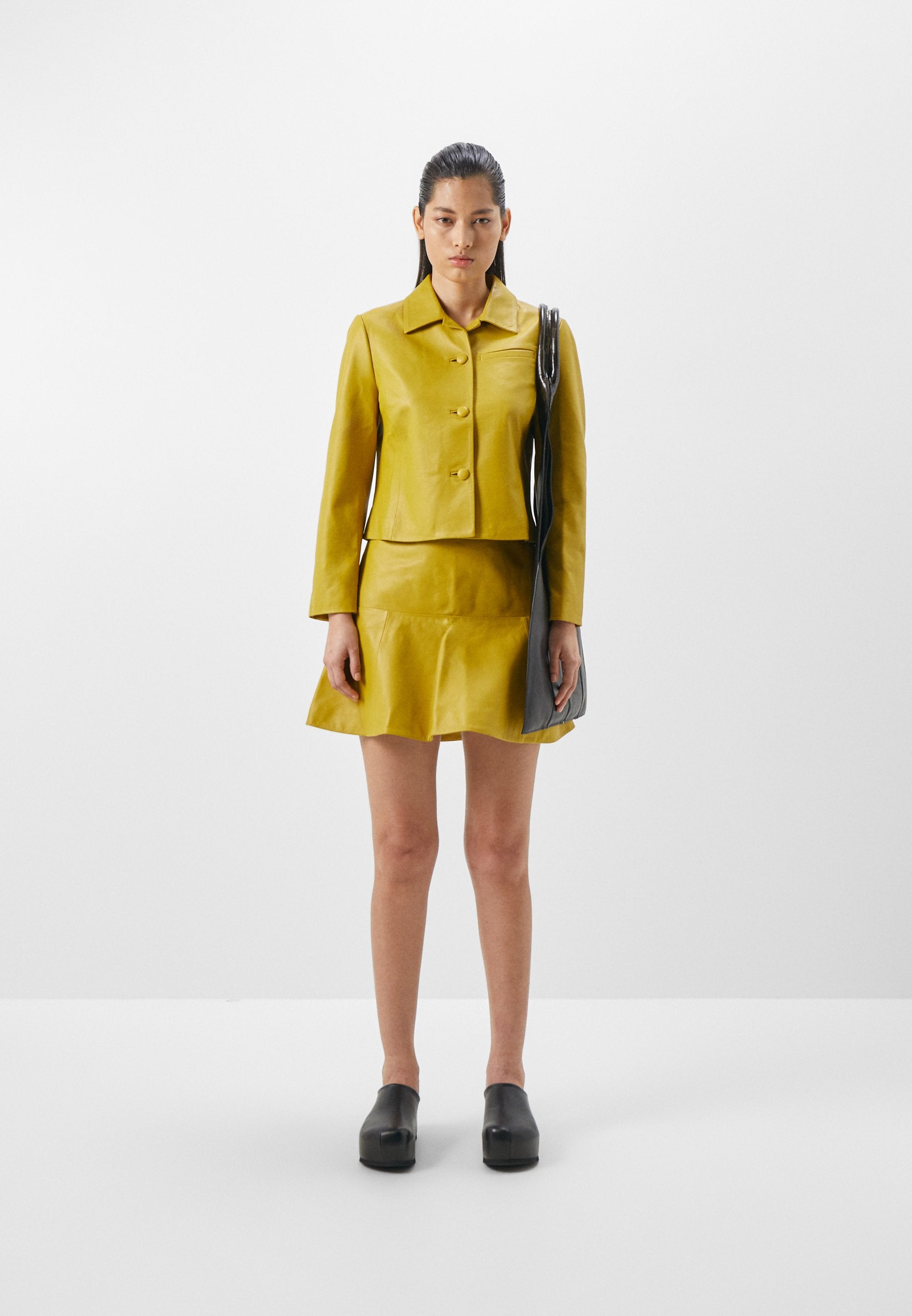 Proenza Schouler White Label RUFFLE SKIRT