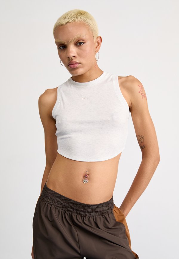 Nike Sportswear TANK - Top - birch heather/light orewood brown