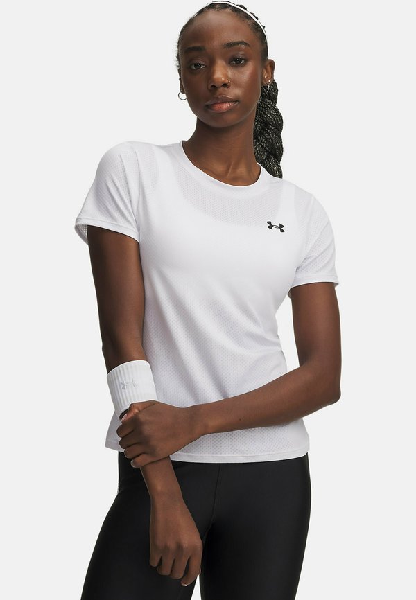 Under Armour TECH MESH - Basic T-shirt - white