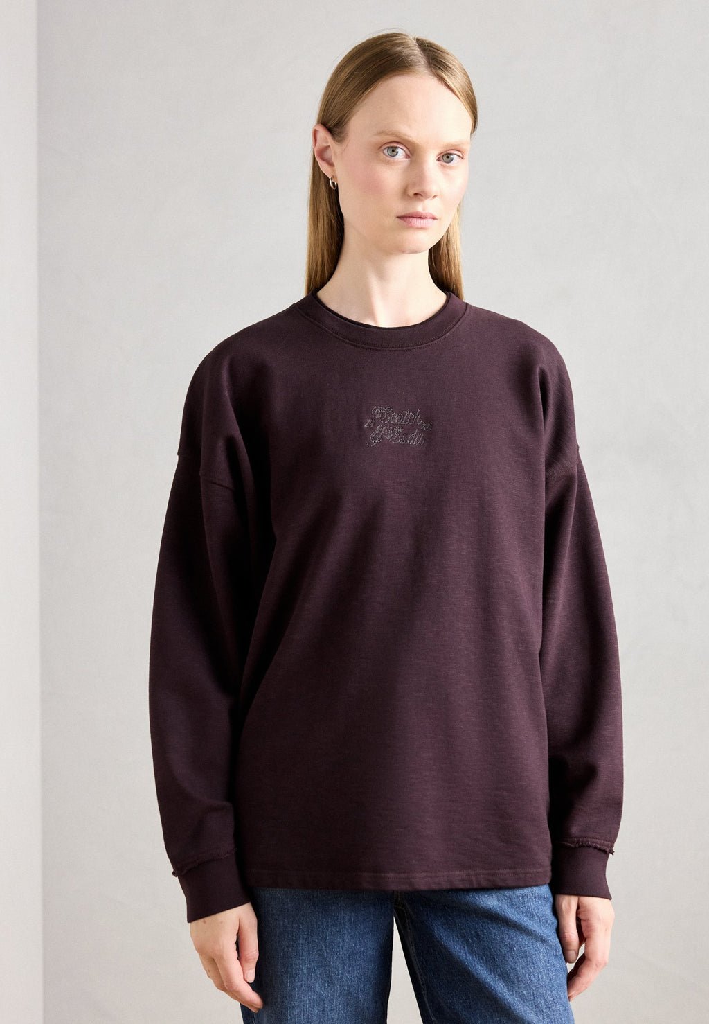 Scotch & Soda GARMENT DYE LOGO OVERSIZED