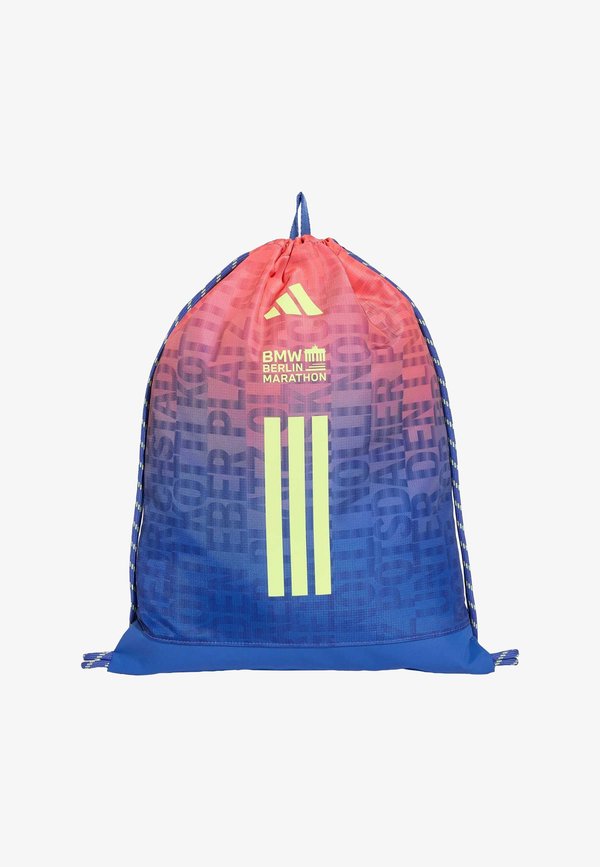 adidas Performance BER26 BMW BERLIN-MARATHON GYMBAG UNISEX - Drawstring sports bag - solar turbo