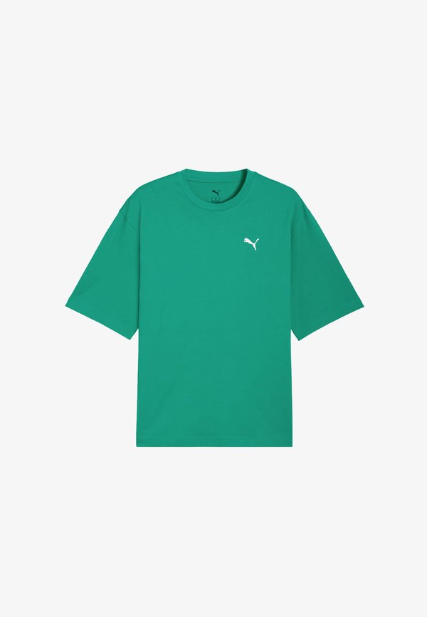 Puma WARDROBE ESS BOXY TEE 040 VAR - Basic T-shirt - mottled light gre