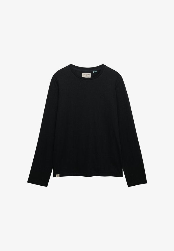 Superdry & Co CLASSIC - Long sleeved top - jet black